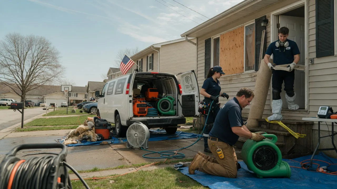 Water Damage Restoration in Creston, IL near me